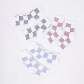 bbb-Sleep-Classic-Bed-Socks-3-Pack-Check on sale