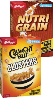 Kelloggs-Crunchy-Nut-450g-Coco-Pops-Chex-or-Special-K-500g-Nutri-Grain-470g on sale
