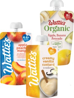 Watties-Baby-Food-Pouch-or-Organic-Baby-Food-Pouch-120g on sale
