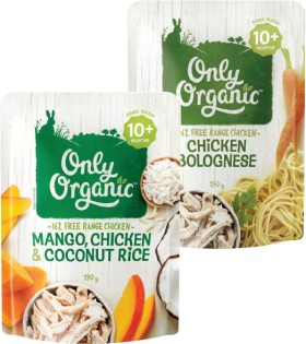 Only-Organic-Baby-Food-170g on sale