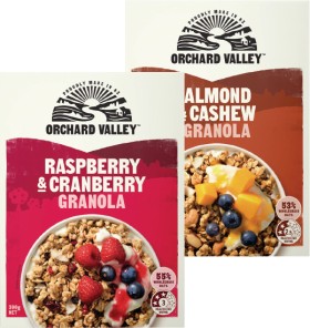 Orchard+Valley+Muesli+or+Granola+200-350g