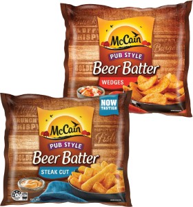 McCain-Beer-Batter-Fries-or-Wedges-750g on sale