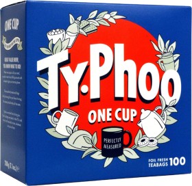 TyPhoo-One-Cup-Tea-Bags-100-Pack on sale