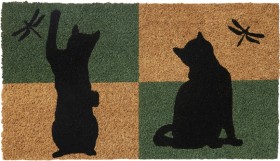 Madras+Link+%26rsquo%3BGrid+Cat%26rsquo%3B+Coir+Door+Mat