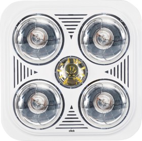 Click+3-In-1+Bathroom+Heat+Fan+Light