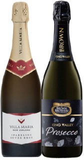 Villa+Maria+Sparkling+Cuv%26eacute%3Be+Brut+or+Ros%26eacute%3B+or+Brown+Brothers+Prosecco+or+Ros%26eacute%3B+750mL