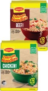 Maggi+2+Minute+Noodles+12+Pack