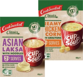 Continental+Cup+A+Soup+2%2F4+Serve