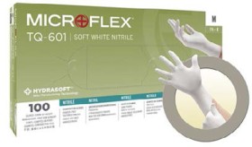 Ansell-Microflex-SoftWhite-Nitrile-Gloves-Box-100 on sale