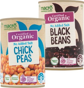 macro-Organic-Beans-420-425g on sale