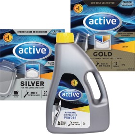 Active+Dishwasher+Powder+2kg+or+Active+Dishwasher+Tablets+17%2C+20%2C+27s