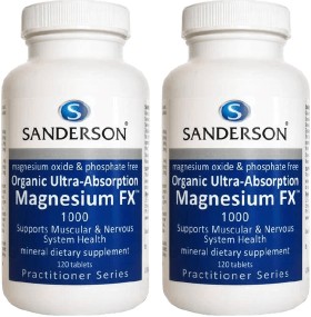 Sanderson-Magnesium-FX-1000-120-Tablets on sale