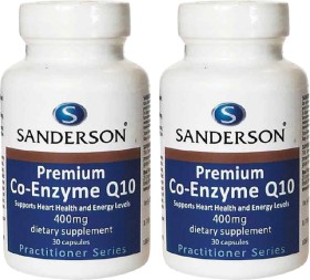 Sanderson-Premium-CoQ10-400mg-30-Capsules on sale