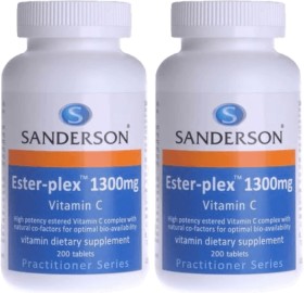 Sanderson-Ester-plex-1300mg-Vitamin-C-200-Tablets on sale