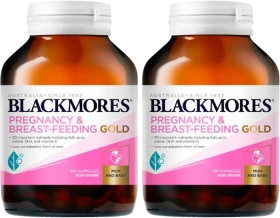 Blackmores-Pregnancy-Breastfeeding-Gold-120-Capsules on sale
