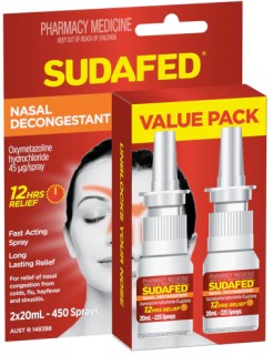 Sudafed-Nasal-Decongestant-Sinus-Relief-Spray-Value-Pack-2x-20mL on sale
