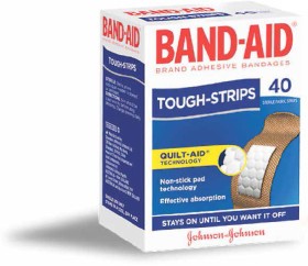 Band-Aid-Tough-Strips-40-Pack on sale