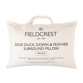 Fieldcrest+Duck+Feather+Surround+Medium+Pillow