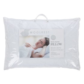 Woolrest+Silver+Quilted+Wool+Blend+Pillow
