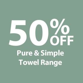 50%25+off+Pure+%26amp%3B+Simple+Towel+Range