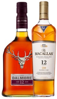 The+Dalmore+12yo+Single+Malt+Whisky+or+The+Macallan+12yo+Double+Cask+Single+Malt+Whisky+700mL