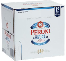 Peroni-Nastro-Azzurro-12-x-330mL-Bottles on sale