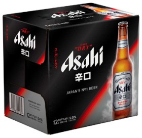 Asahi+Super+Dry+12+x+330ml+Bottles