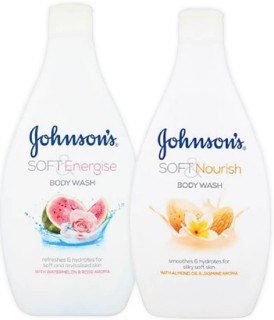 Johnsons-Soft-Body-Wash-400mL on sale