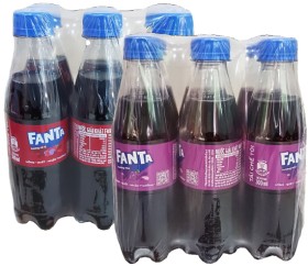 Coke-Fanta-Sprite-Bottles-300mL-6-Pack on sale