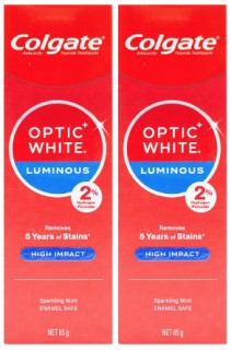 Colgate-Optic-White-Luminous-High-Impact-Toothpaste-85g on sale