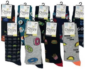 Mens-Printed-Business-Socks-1-Pair on sale