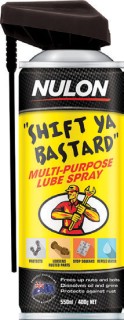 Nulon-Shift-Ya-Bastard-Multi-Purpose-400g-Lube-Spray on sale