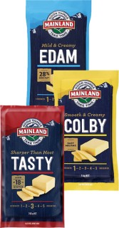 Mainland+Mild%2C+Colby%2C+Edam+1kg+or+Tasty+700g+Cheese+Block