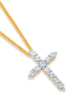 10ct-Element-Lab-Diamond-Cross-Set on sale