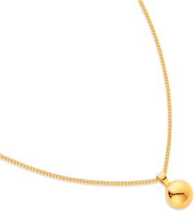 9ct+Polished+Ball+Pendant