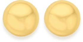 9ct-8mm-Ball-Stud-Earrings on sale