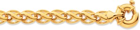 9ct-Infinity-Link-Bolt-Ring-Bracelet on sale