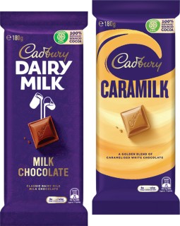 Cadbury-Blocks-150-190g on sale