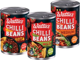 Wattie%26rsquo%3Bs+Chilli+Beans+420g