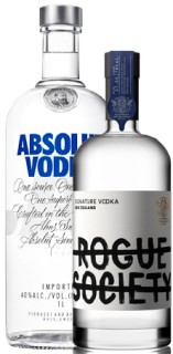 Absolut+Vodka+Original%2C+Absolut+Warhol+Limited+Edition+1L+or+Rogue+Society+Signature+Vodka+700mL