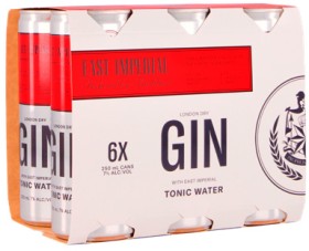 East+Imperial+London+Gin+Range+7%25+6+x+250mL+Cans
