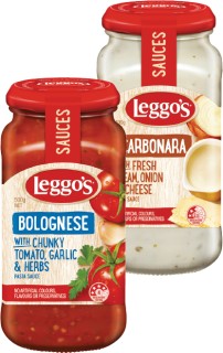 Leggo%26rsquo%3Bs+Pasta+Sauce+or+Bakes+490-500g