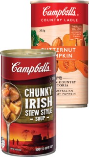 Campbell%26rsquo%3Bs+Chunky+or+Country+Ladle+Soup+495-505g