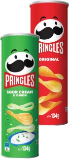 Pringles+Potato+Chips+118-134g