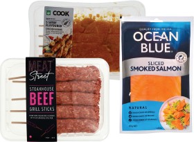 Woolworths-Cook-Chicken-Kebabs-5-Pack-Meat-Street-Grill-Sticks-or-Ocean-Blue-Salmon-Slices-or-Portion-50-110g on sale