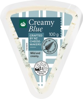 NEW+Woolworths+Creamy+Blue%2A+100g