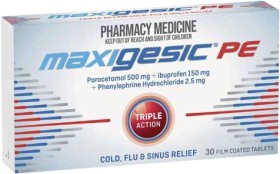 Maxigesic+PE+Triple+Action+Cold%2C+Flu+%26amp%3B+Sinus+Relief+30+Tablets