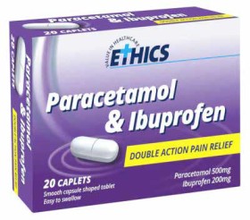 Ethics-Paracetamol-500mg-Ibuprofen-200mg on sale