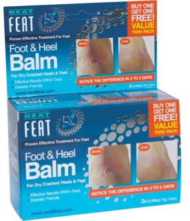 Neat+Feat+Foot+%26amp%3B+Heel+Balm+2+Pack+120g