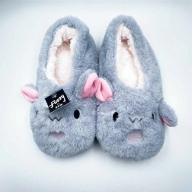 Fuzzy-by-HBCo-Animal-Slippers-Size-XL-1pr on sale